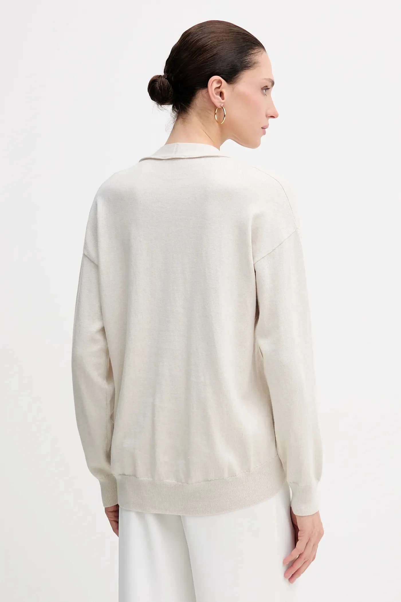 Кардиган из смесовой шерсти - фото 3