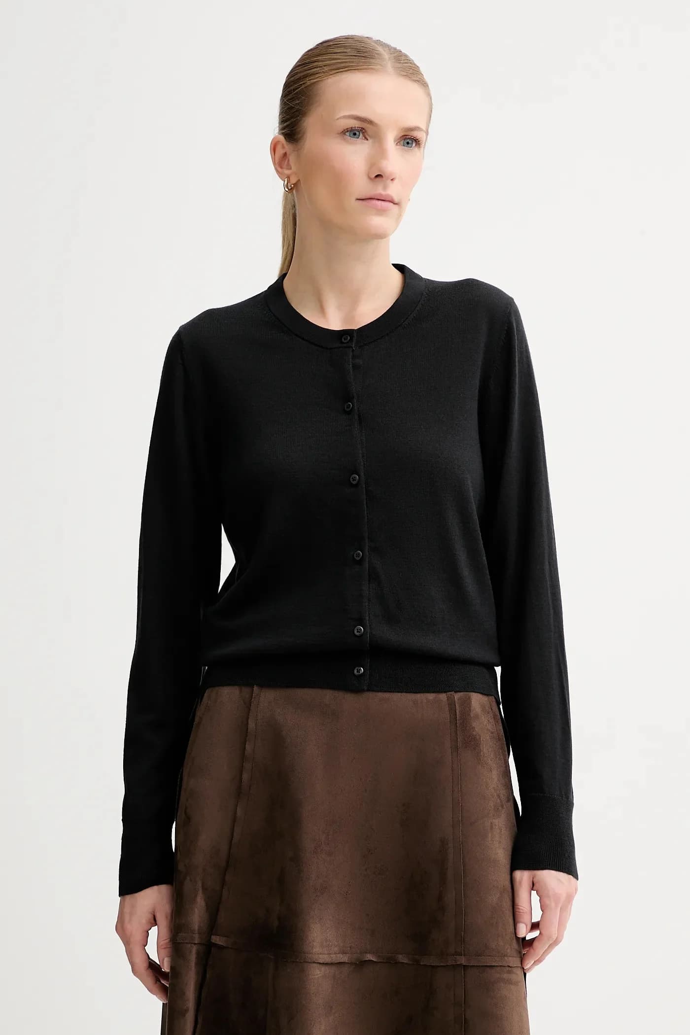 Шерстяной кардиган