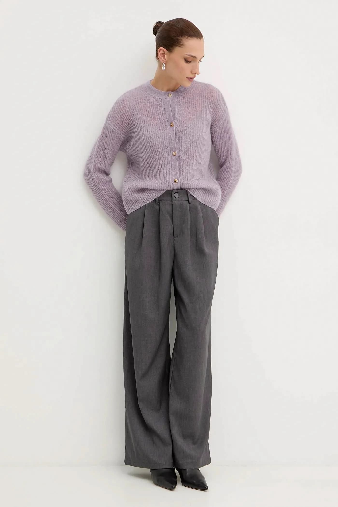 Кардиган из шерсти MEANDRO - фото 2