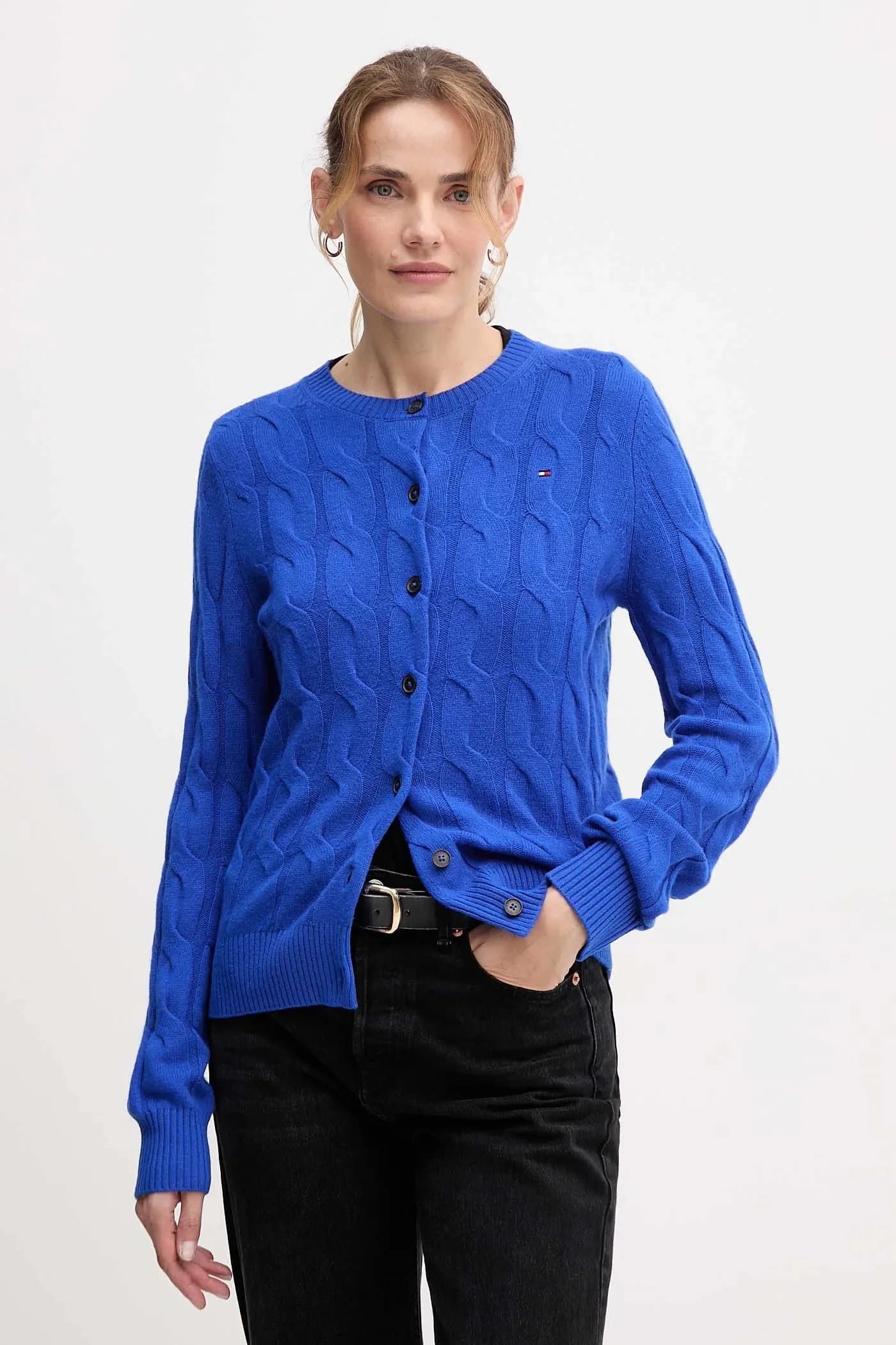 Шерстяной кардиган