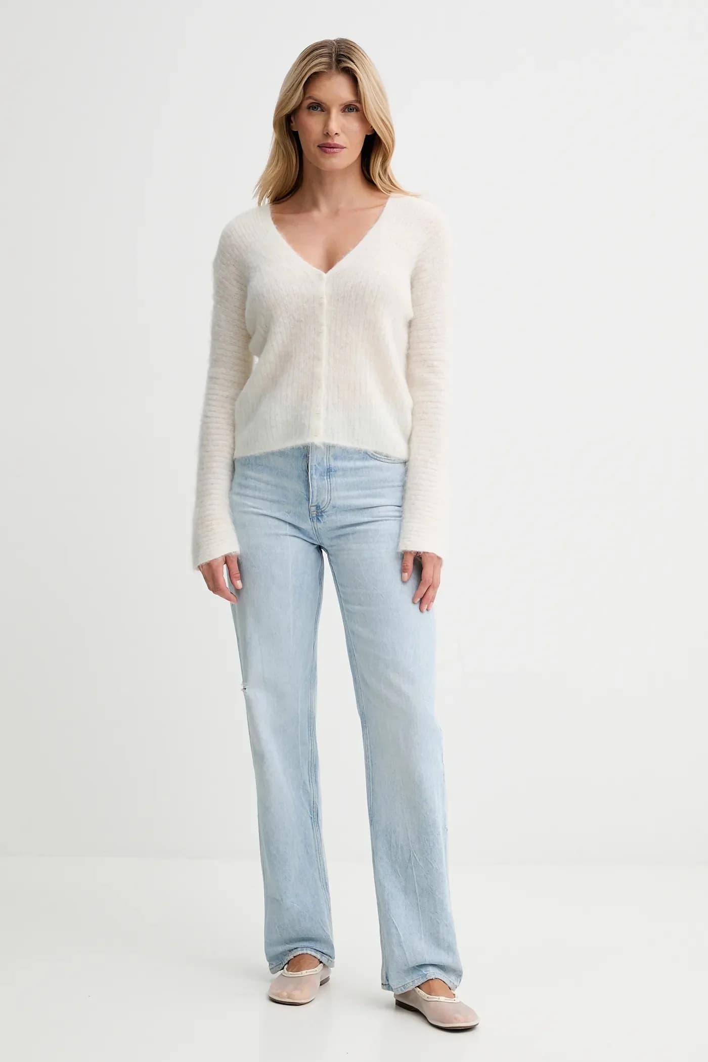 Кардиган с шерстью - фото 2