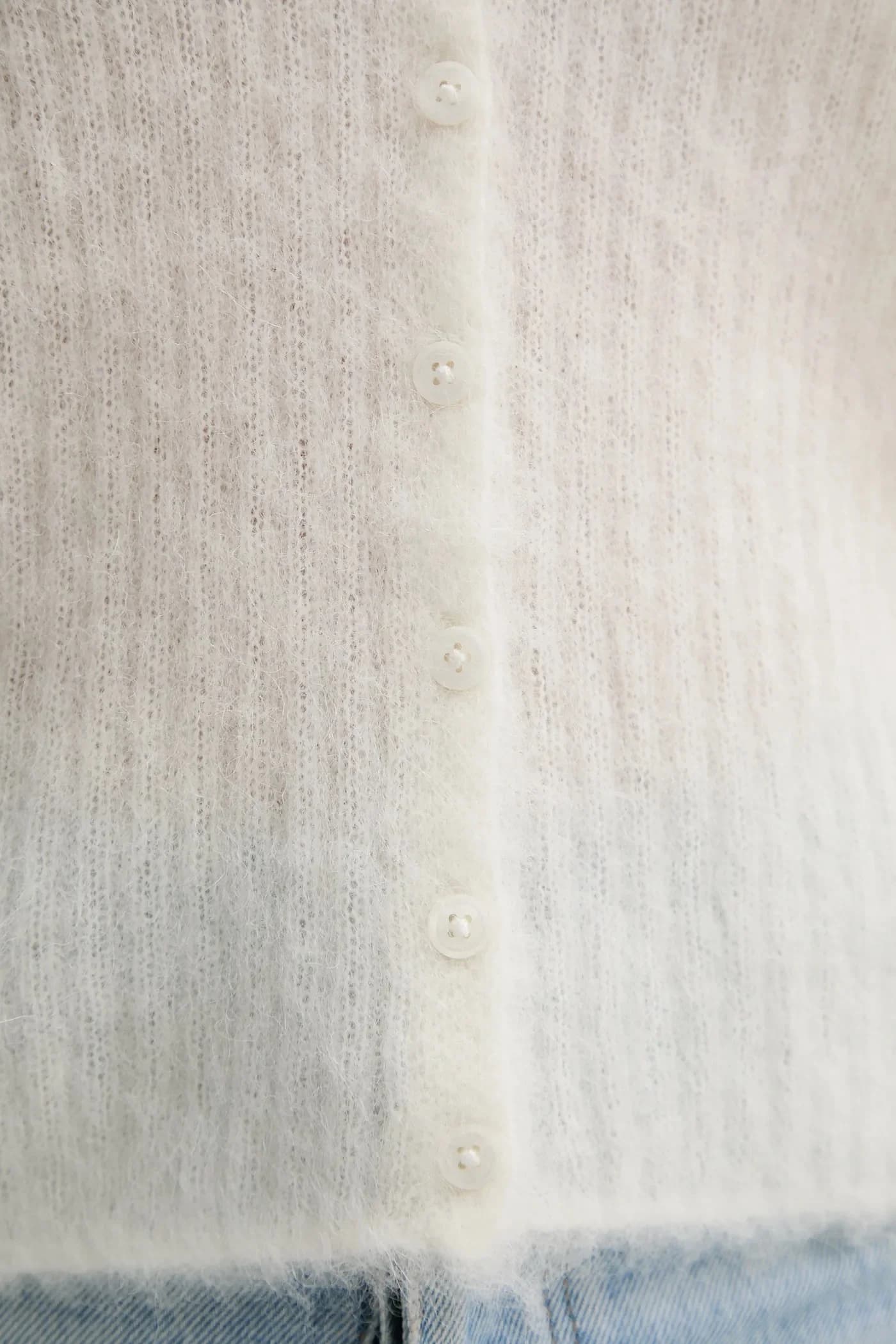 Кардиган с шерстью - фото 5