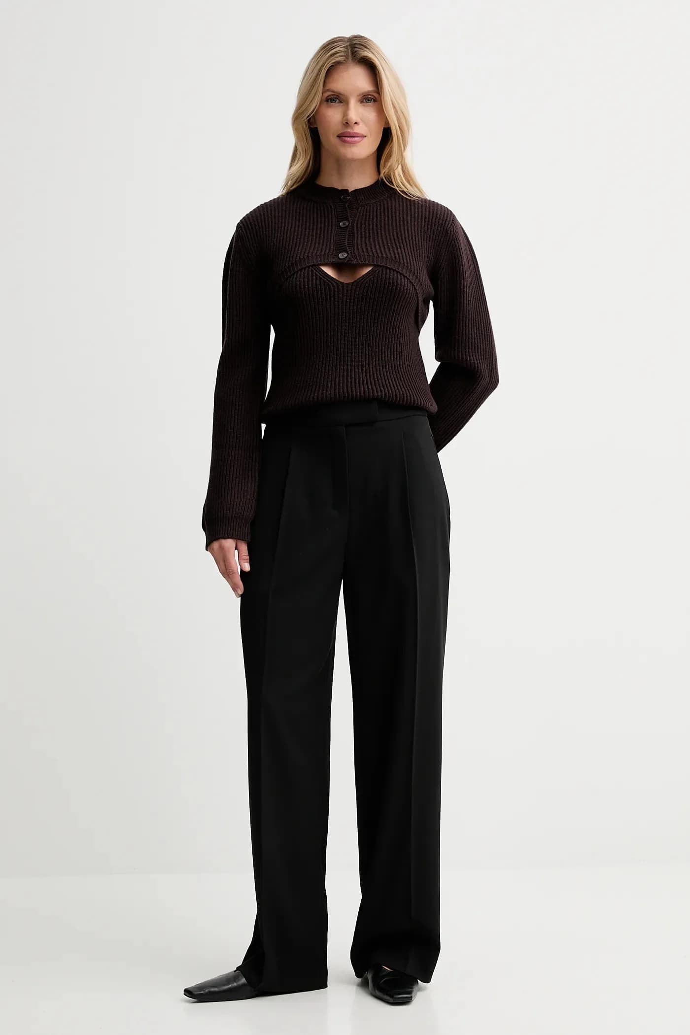 Кардиган с шерстью - фото 2