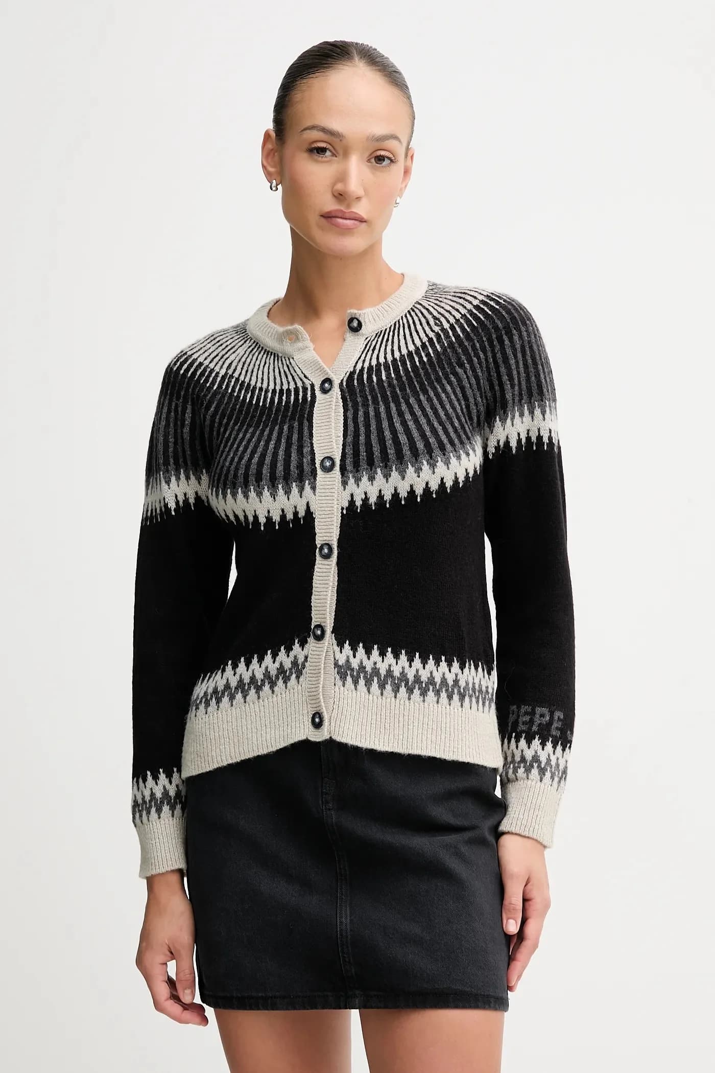 Кардиган из смесовой шерсти