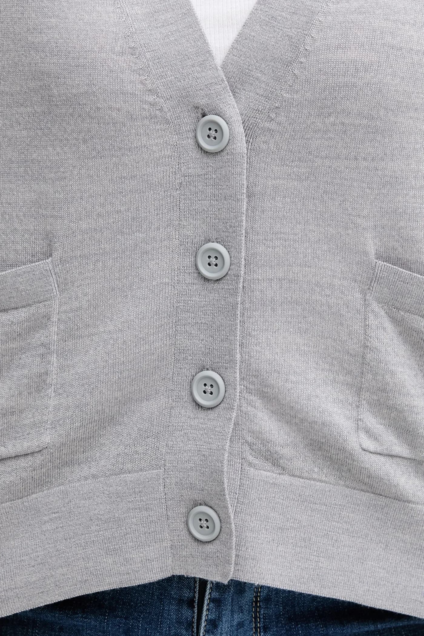 Шерстяной кардиган - фото 5