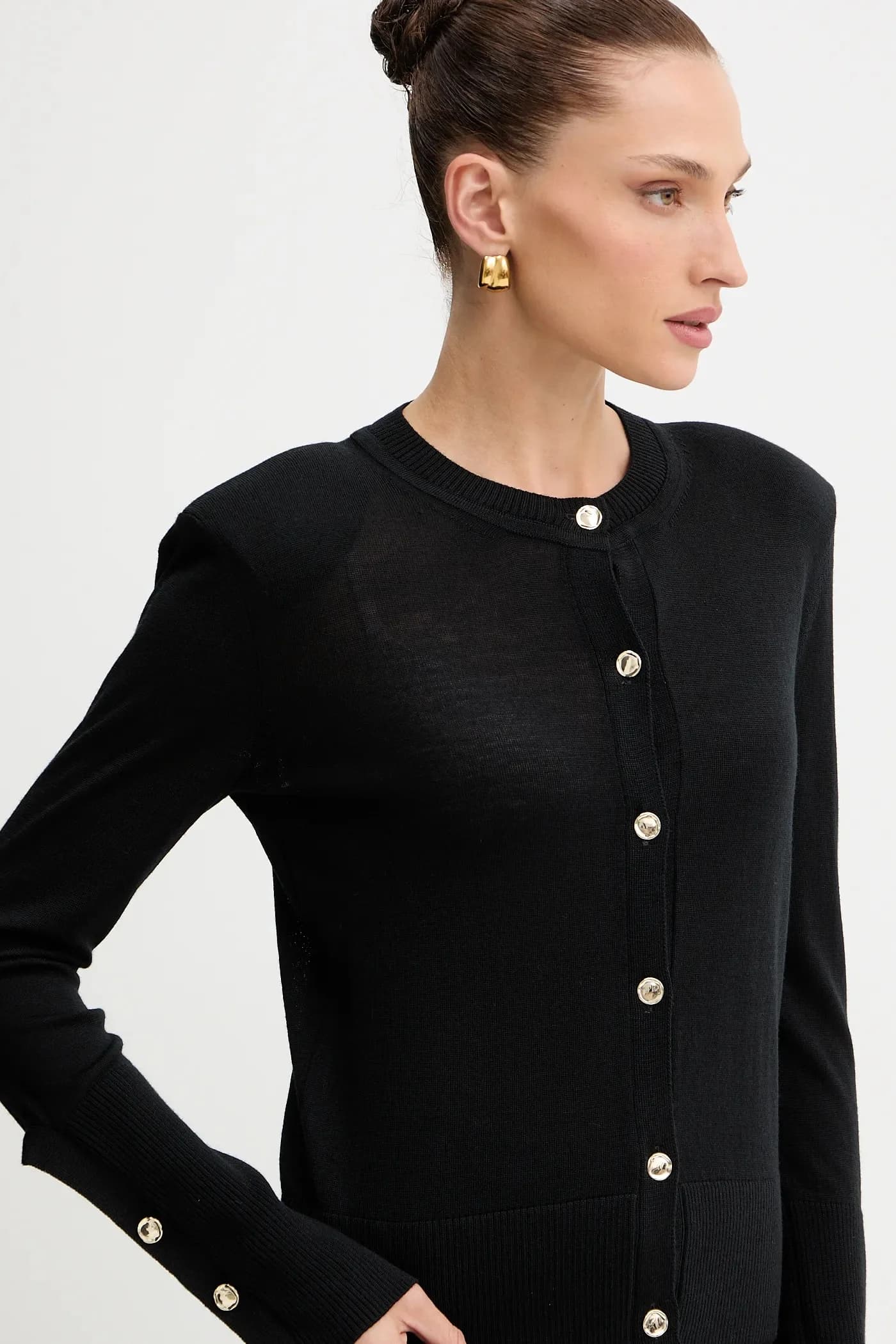 Шерстяной кардиган - фото 4