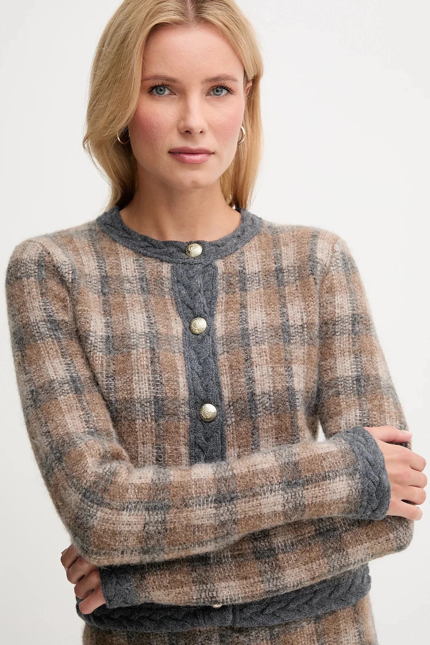 Кардиган с шерстью - фото 4