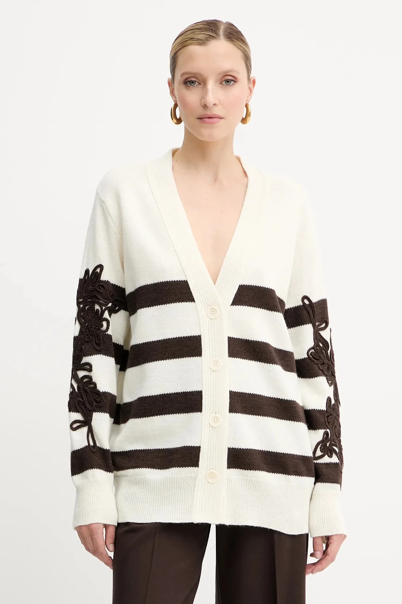 Кардиган из смесовой шерсти