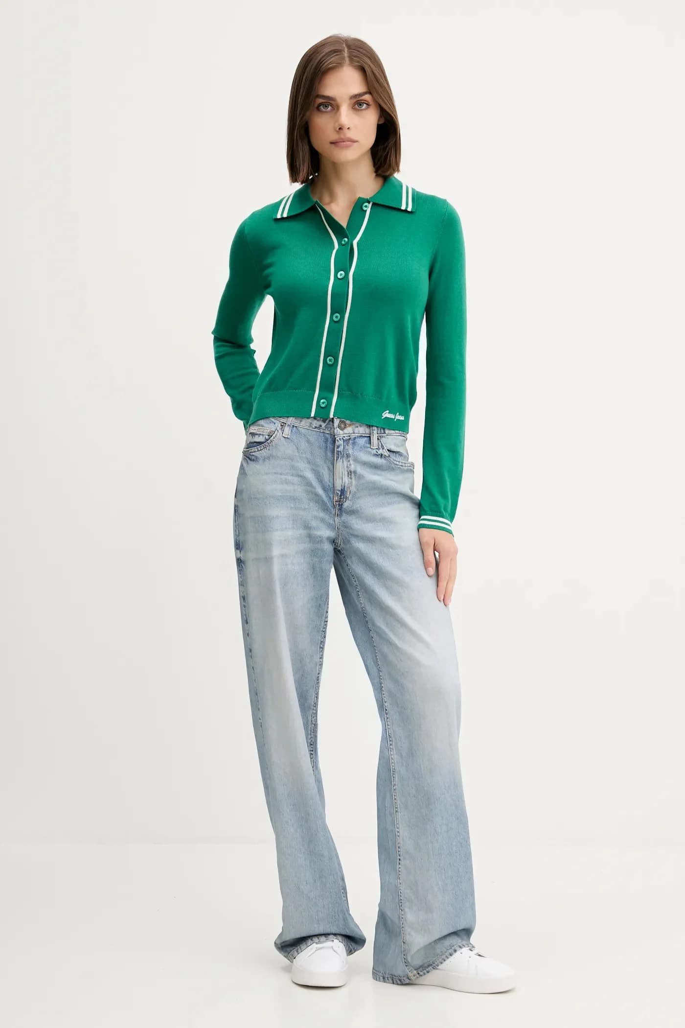 Кардиган из смесовой шерсти - фото 2