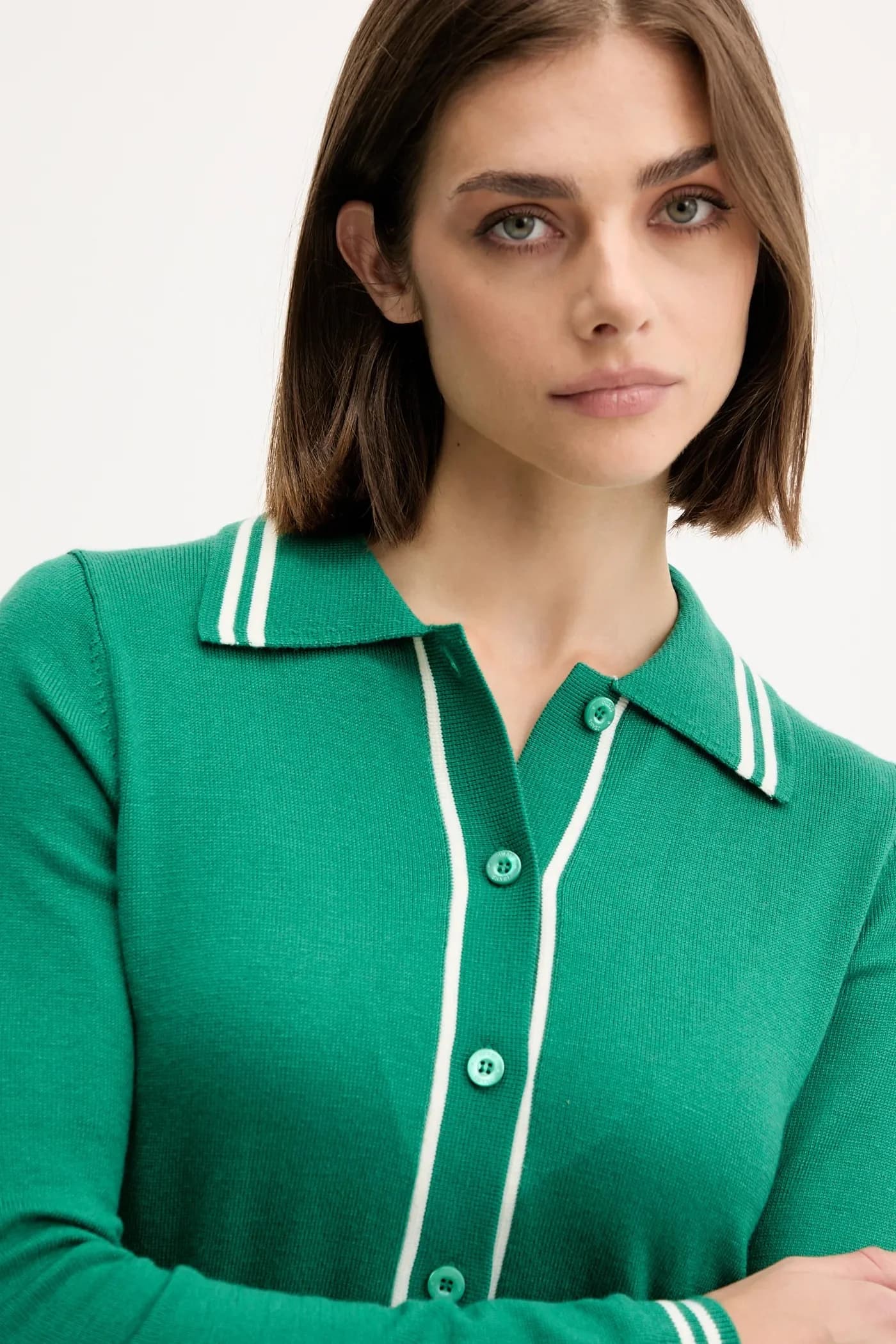 Кардиган из смесовой шерсти - фото 4