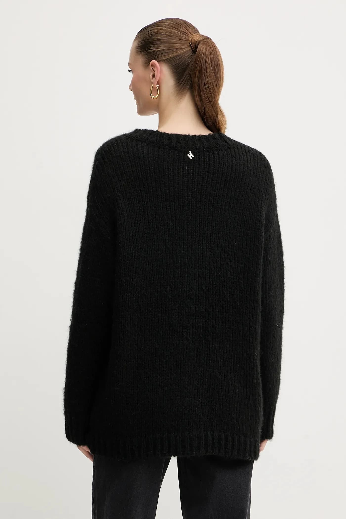 Кардиган LETSOSA из смесовой шерсти - фото 3