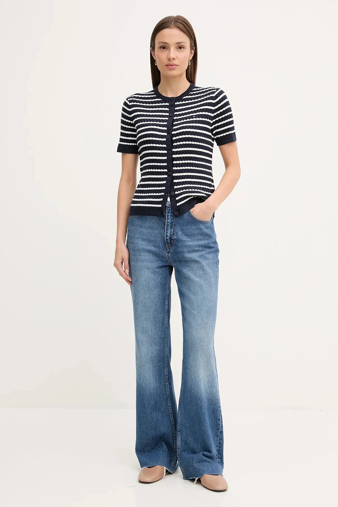 Хлопковый кардиган - фото 2