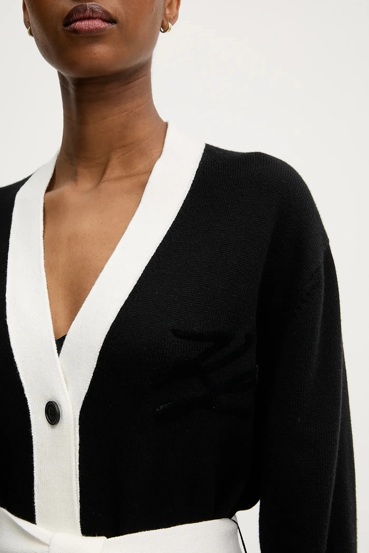 Кардиган из смесовой шерсти - фото 5