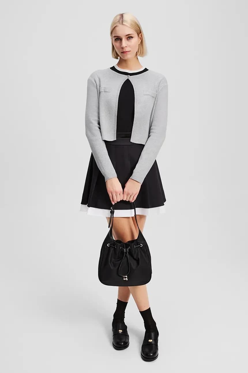 Кардиган IKON из смесовой шерсти - фото 4