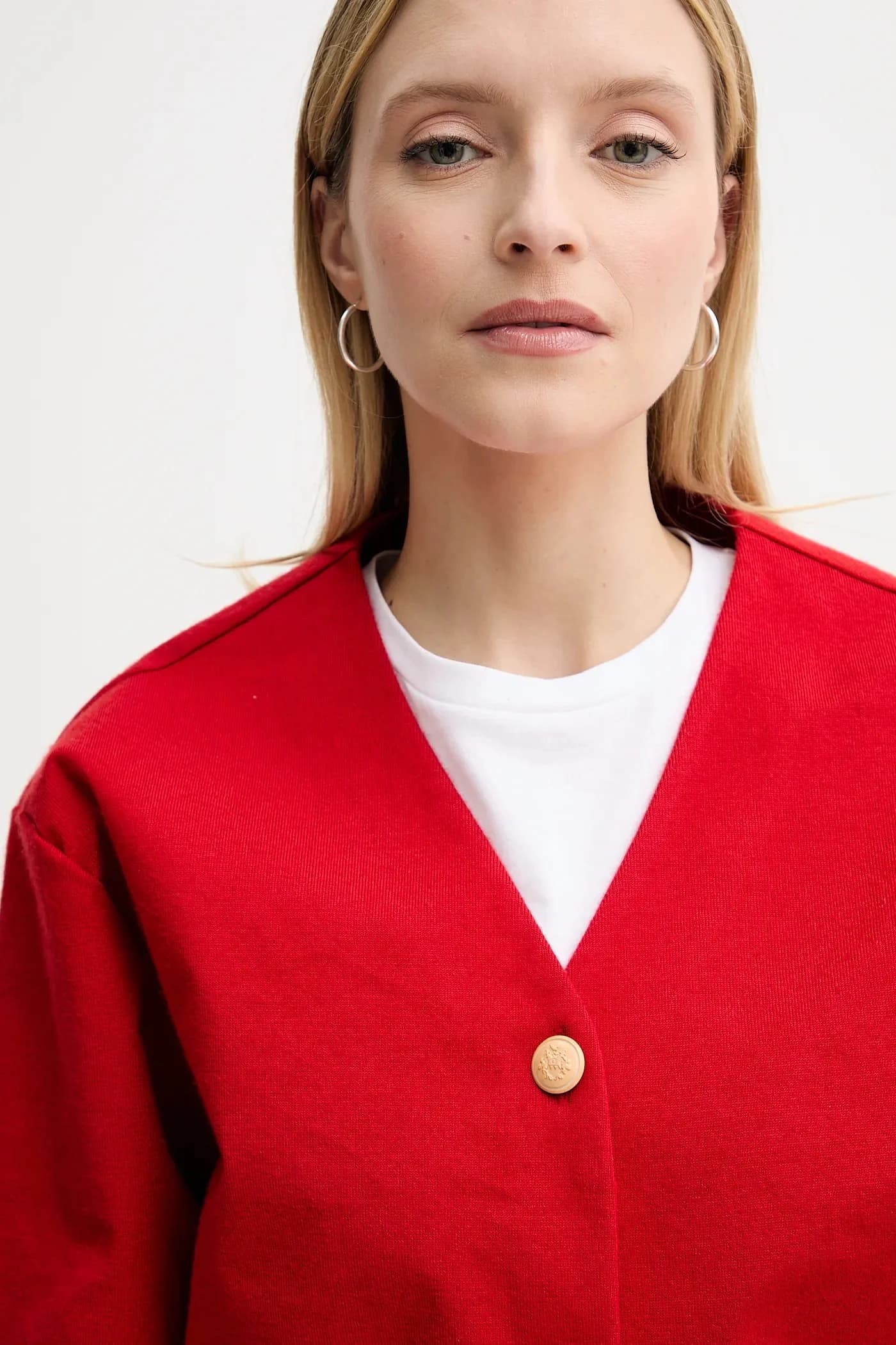 Кардиган из смесовой шерсти - фото 4