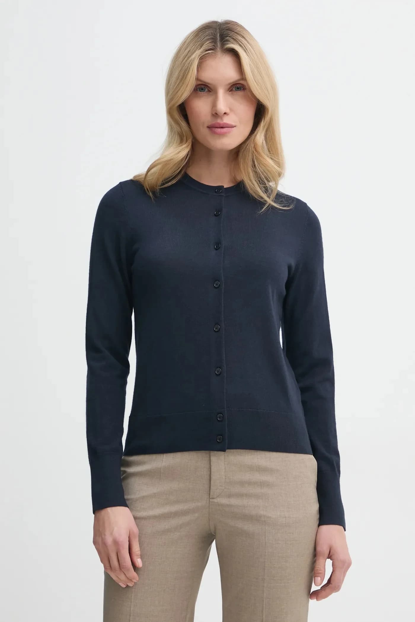 Шерстяной кардиган