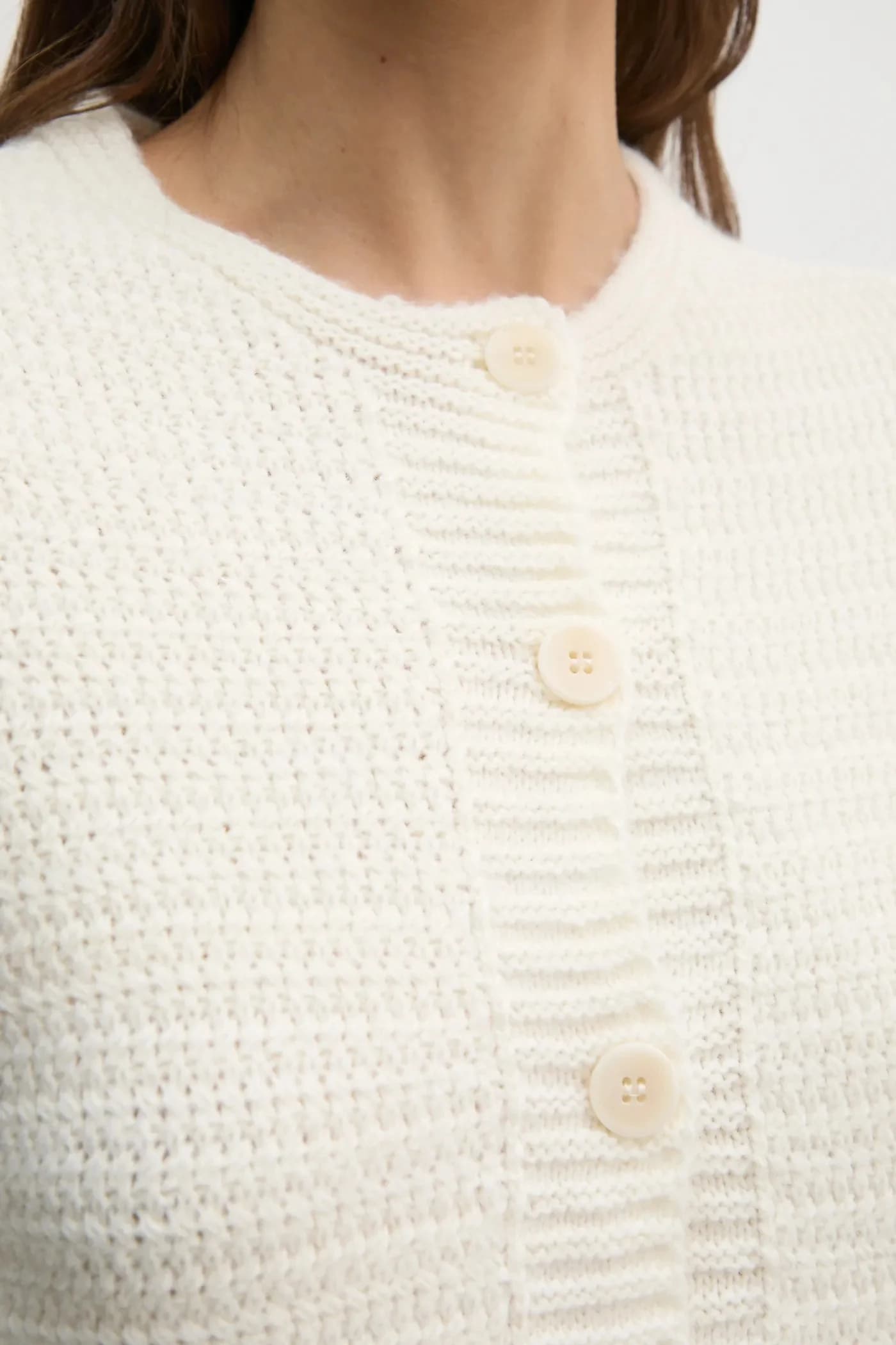 Кардиган из смесовой шерсти - фото 5