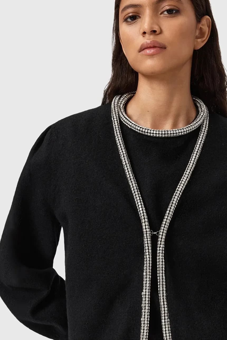 шерстяной кардиган ODELL - фото 2