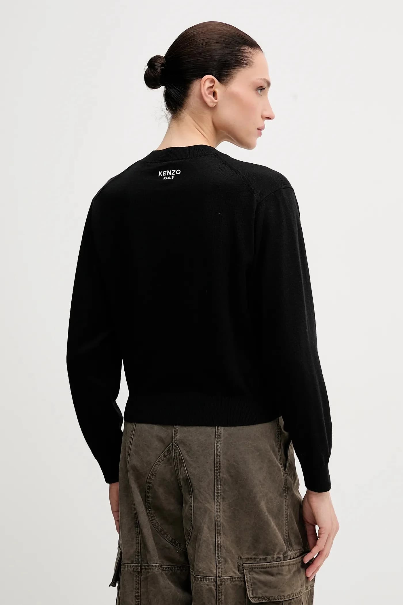 Шерстяной кардиган в стиле поп-музыки - фото 3