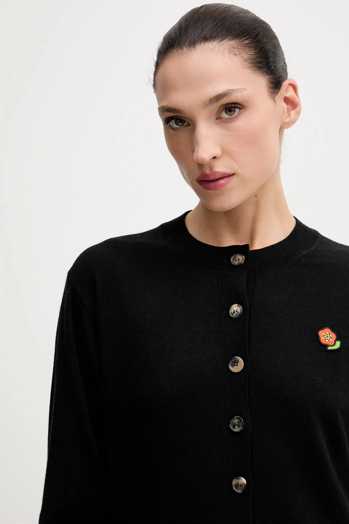 Шерстяной кардиган в стиле поп-музыки - фото 4