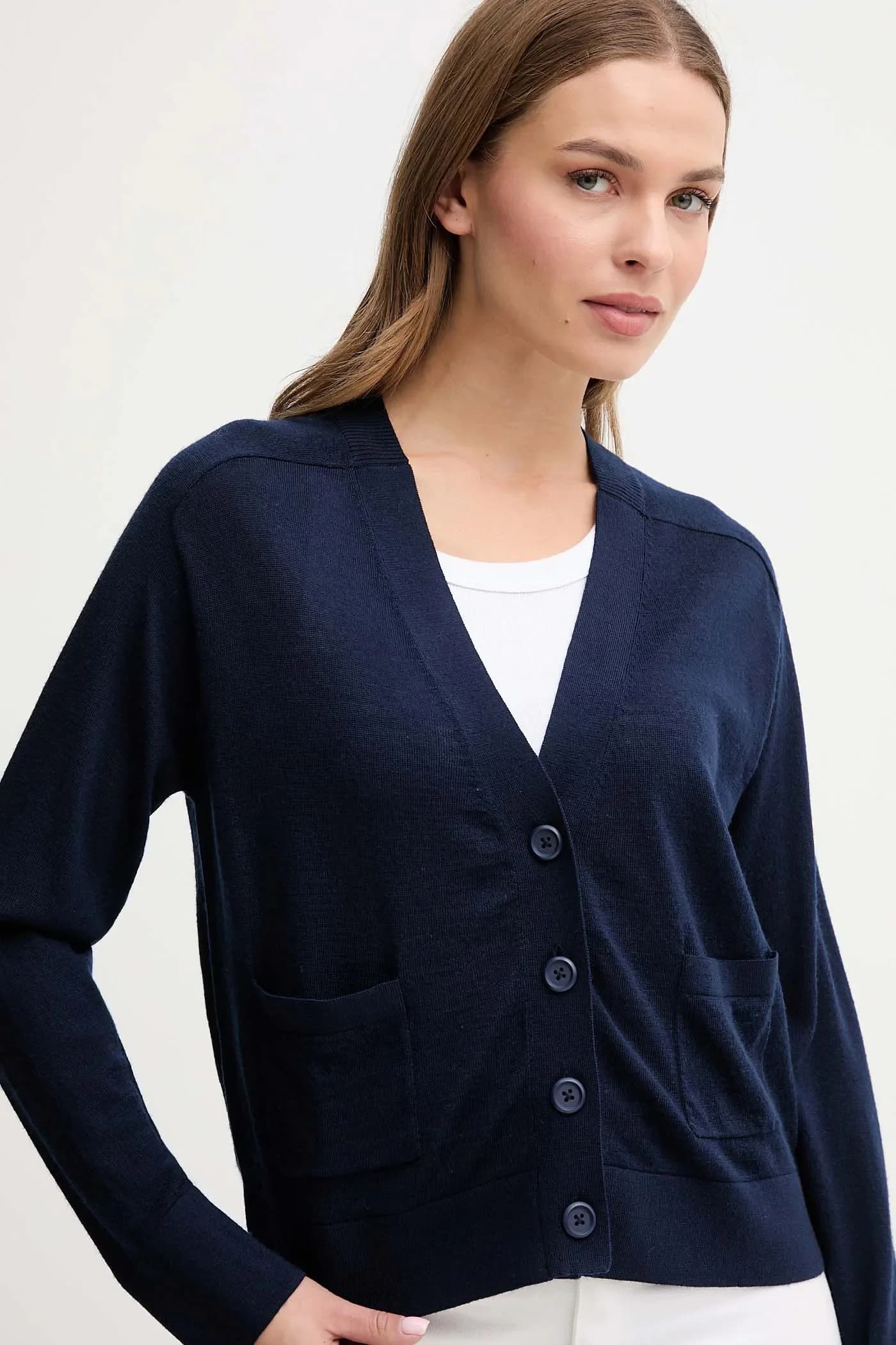 Шерстяной кардиган - фото 4