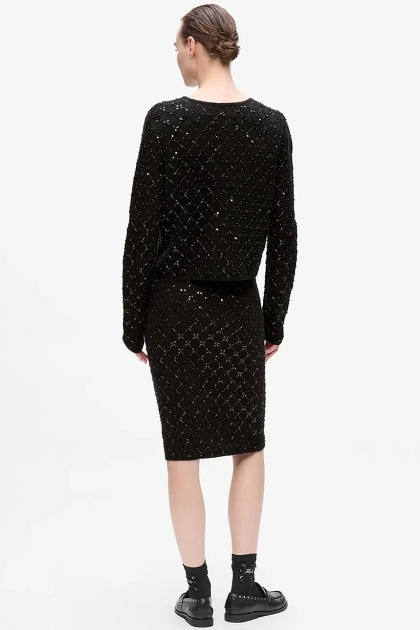 Кардиган из смесовой шерсти - фото 4