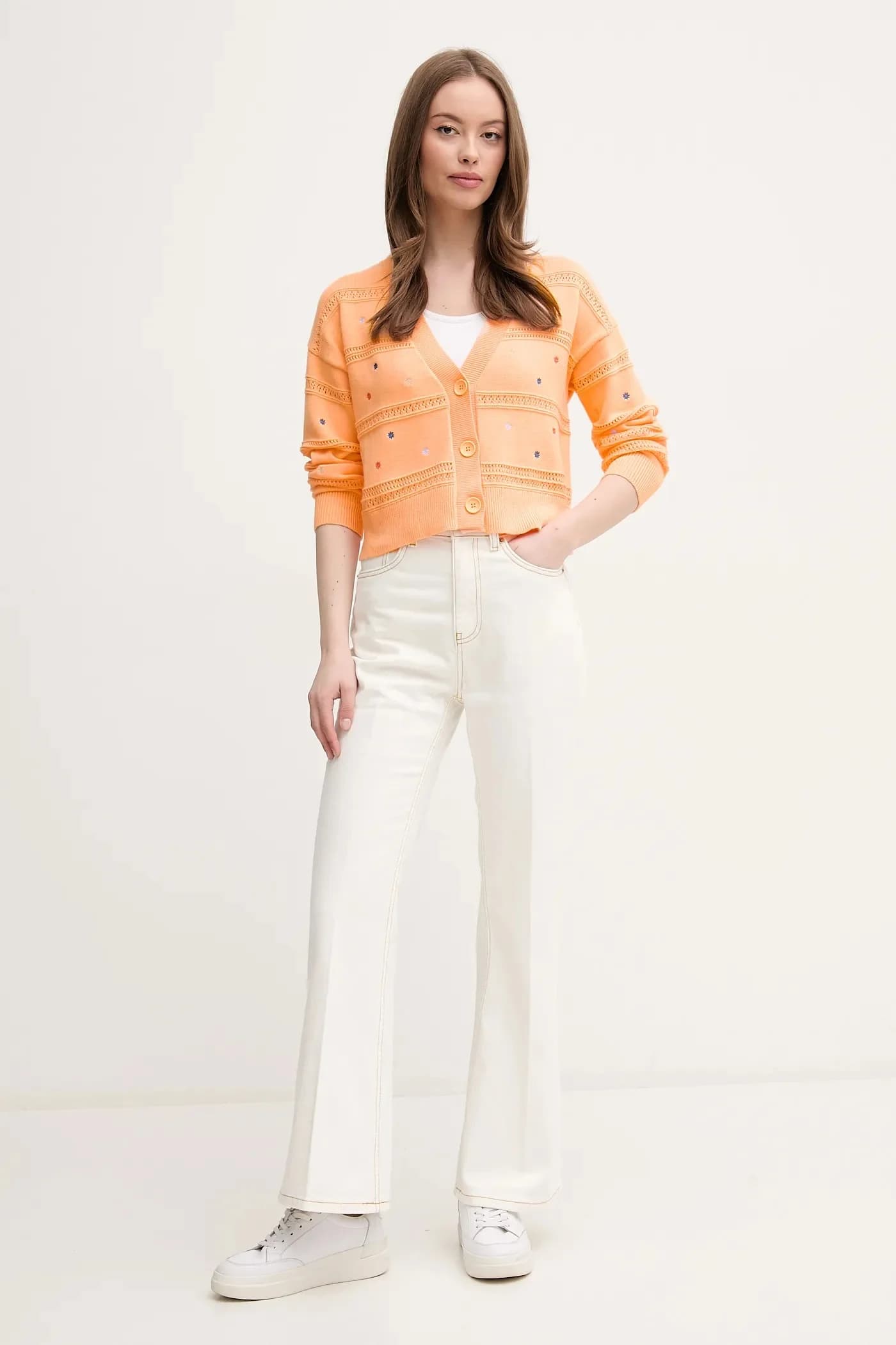 Хлопковый кардиган - фото 2