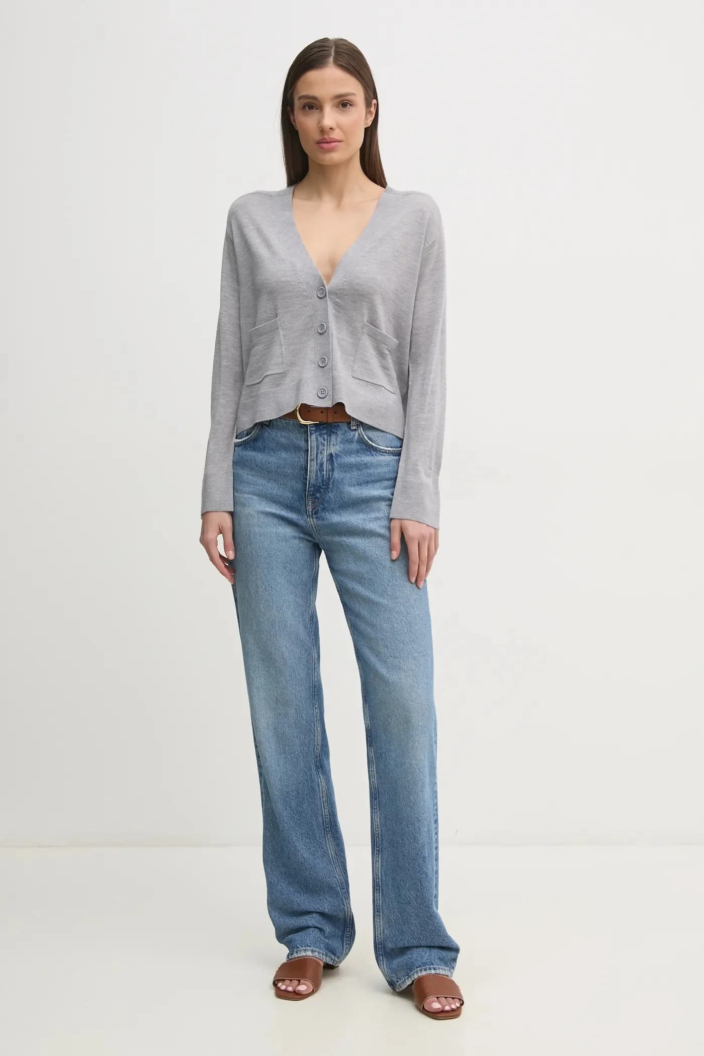 Шерстяной кардиган - фото 2