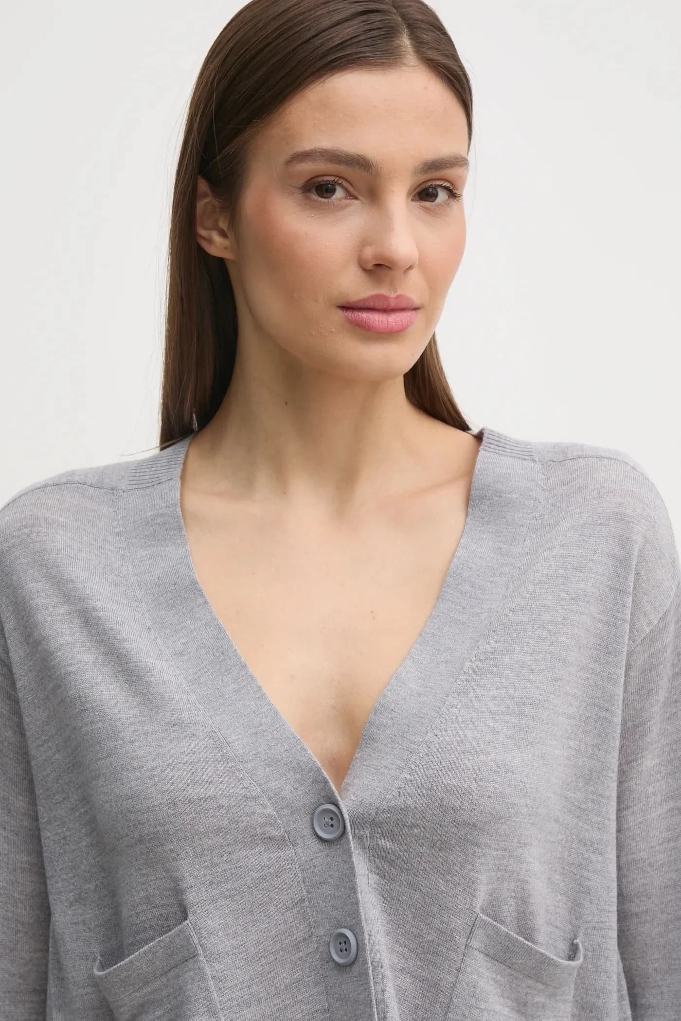 Шерстяной кардиган - фото 4