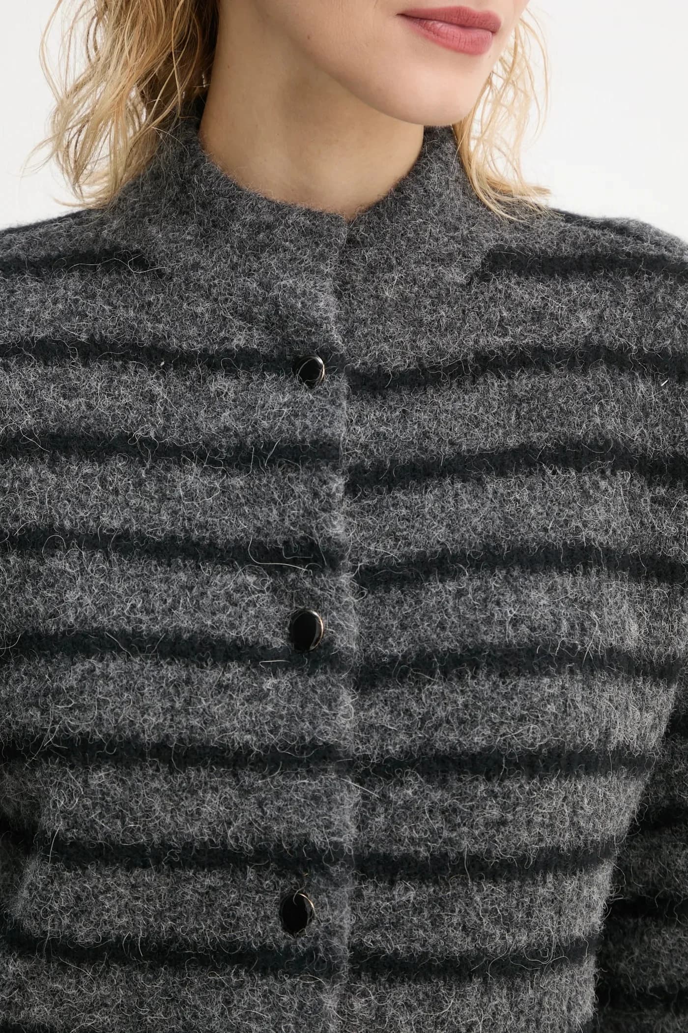 Шерстяной кардиган - фото 6