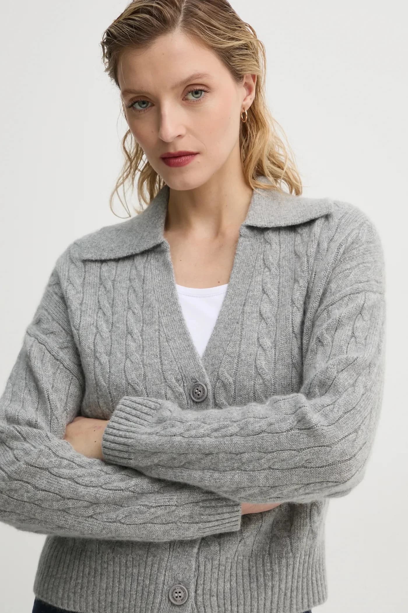 Кашемировый кардиган - фото 4