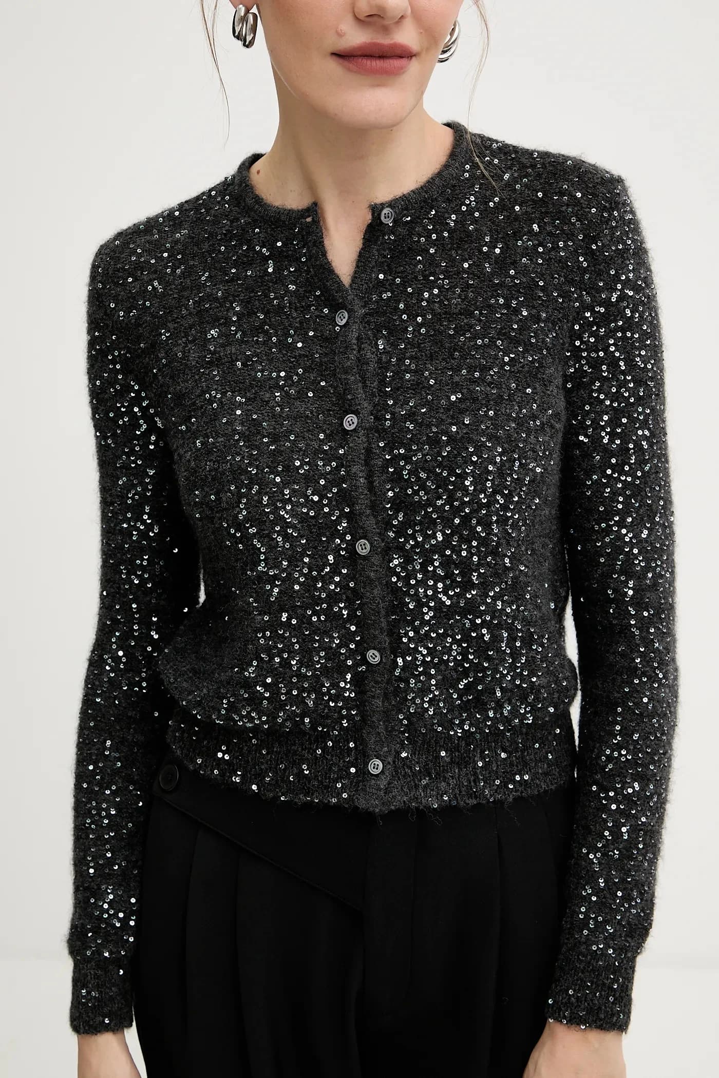 Кардиган с шерстью - фото 5