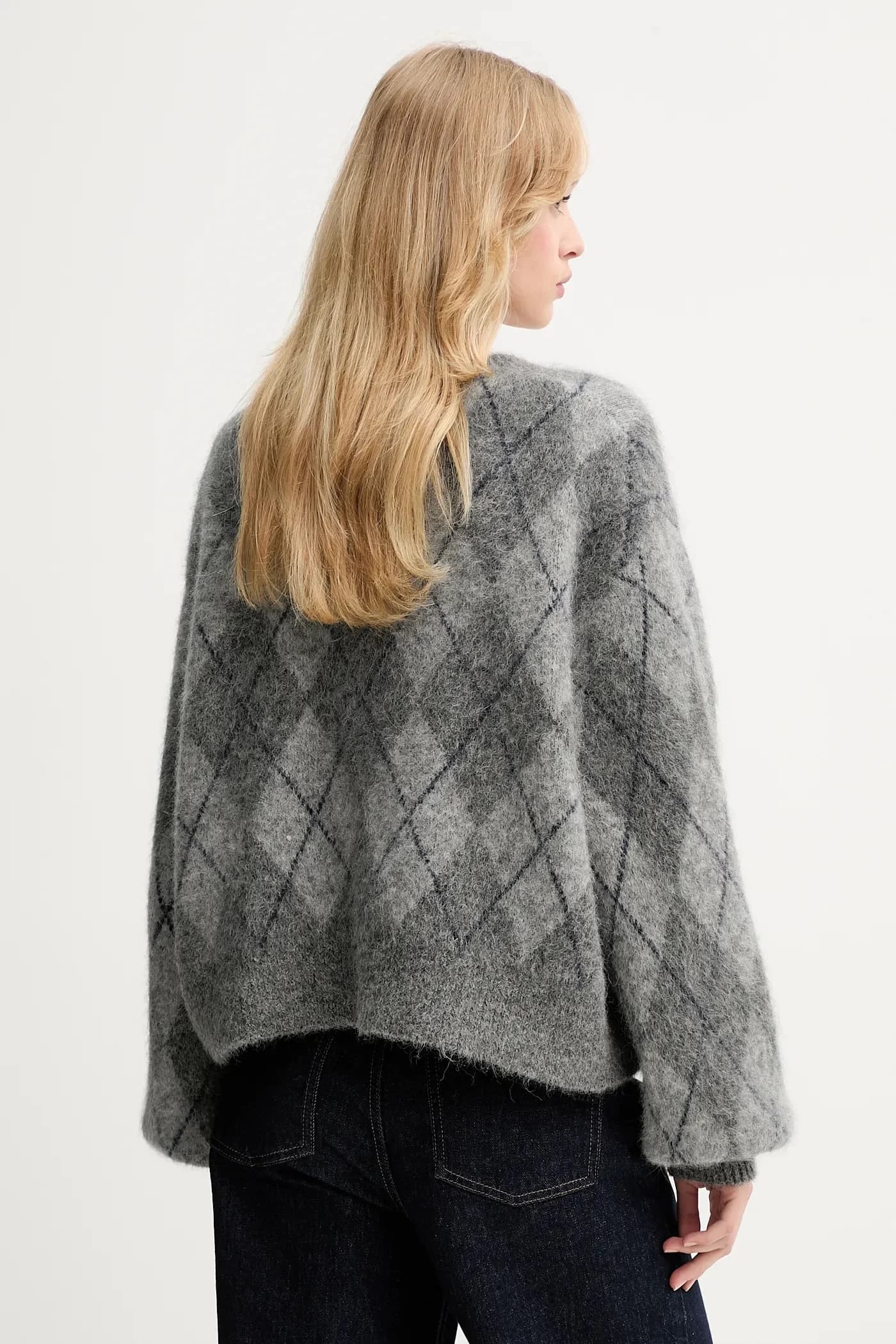 Шерстяной кардиган - фото 3