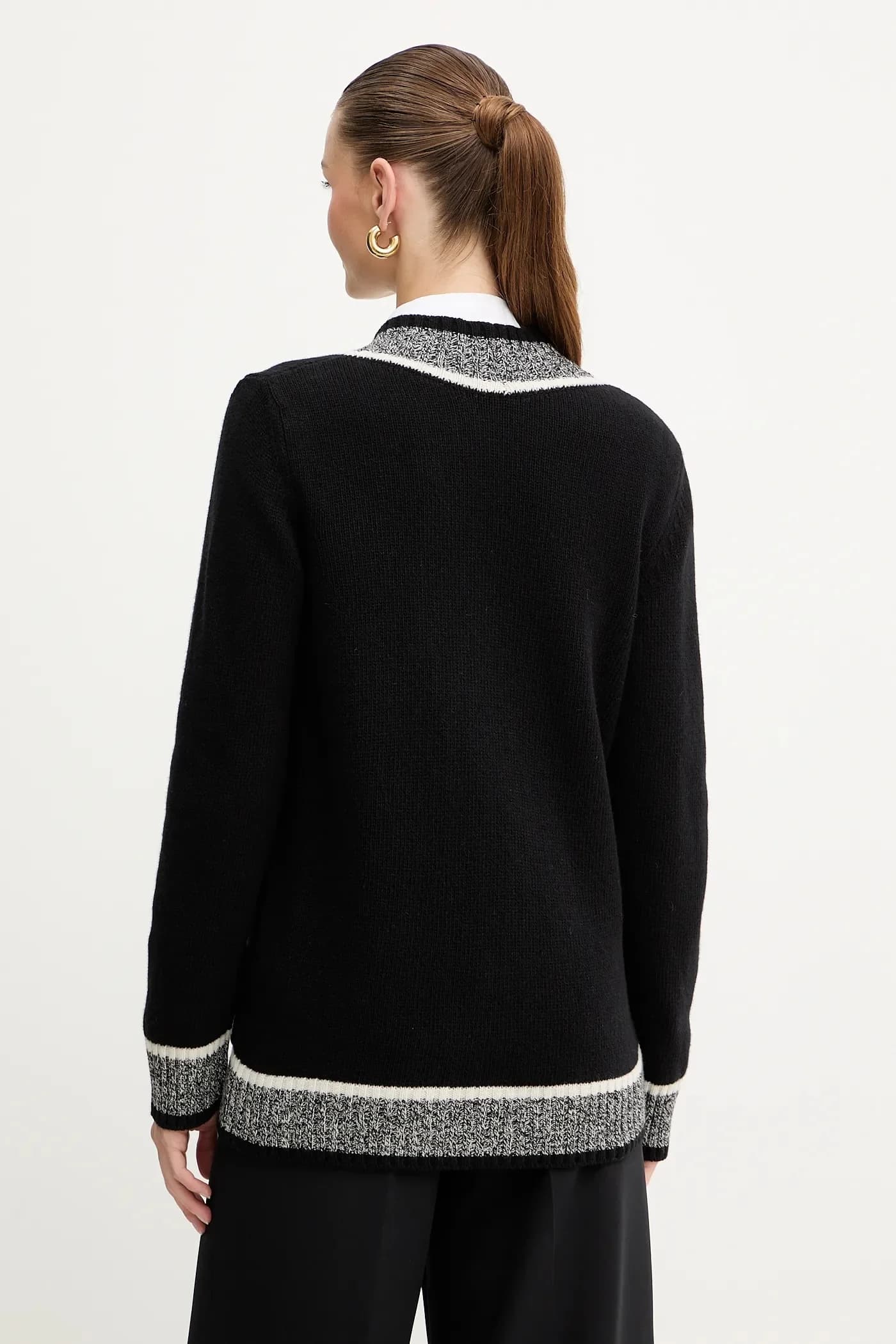 Шерстяной кардиган - фото 3