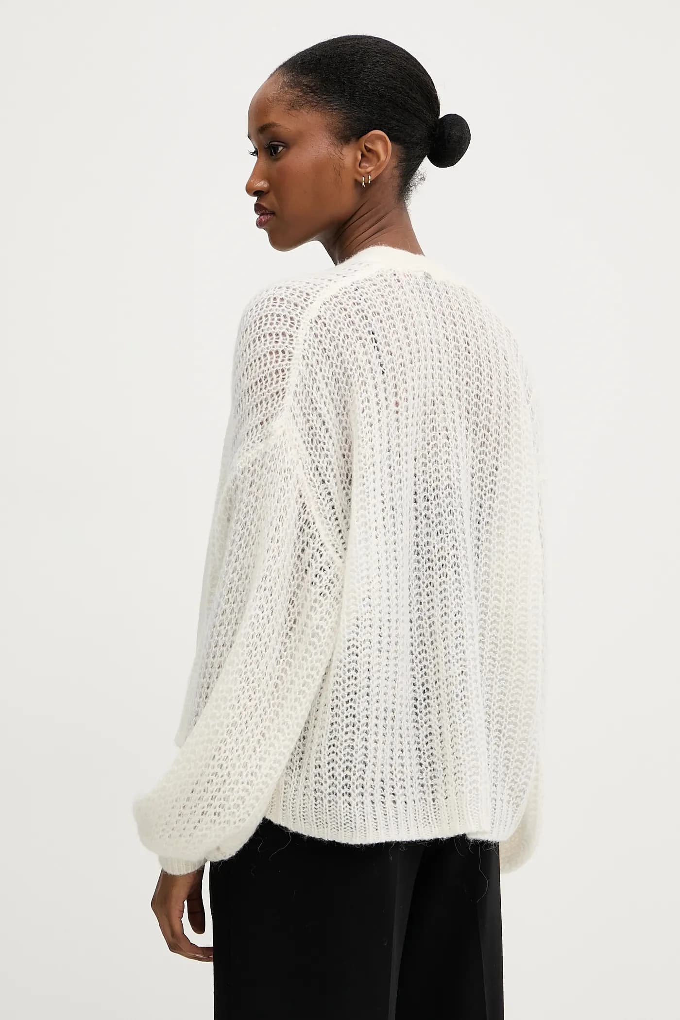 Кардиган из смесовой шерсти C_Furgovia - фото 3