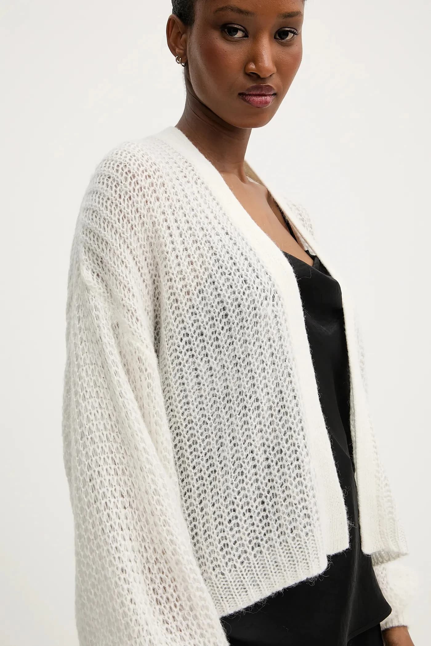 Кардиган из смесовой шерсти C_Furgovia - фото 4