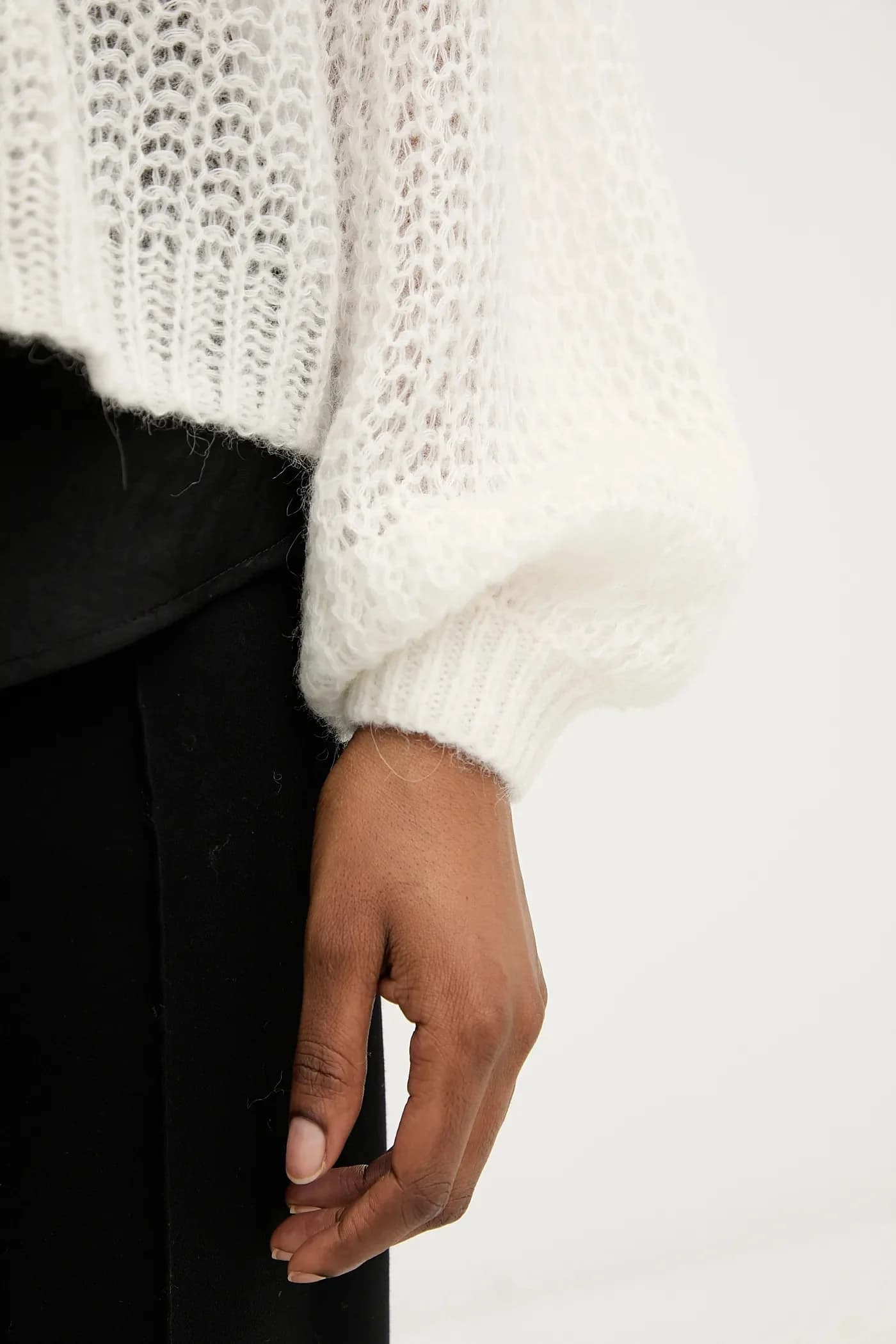 Кардиган из смесовой шерсти C_Furgovia - фото 5