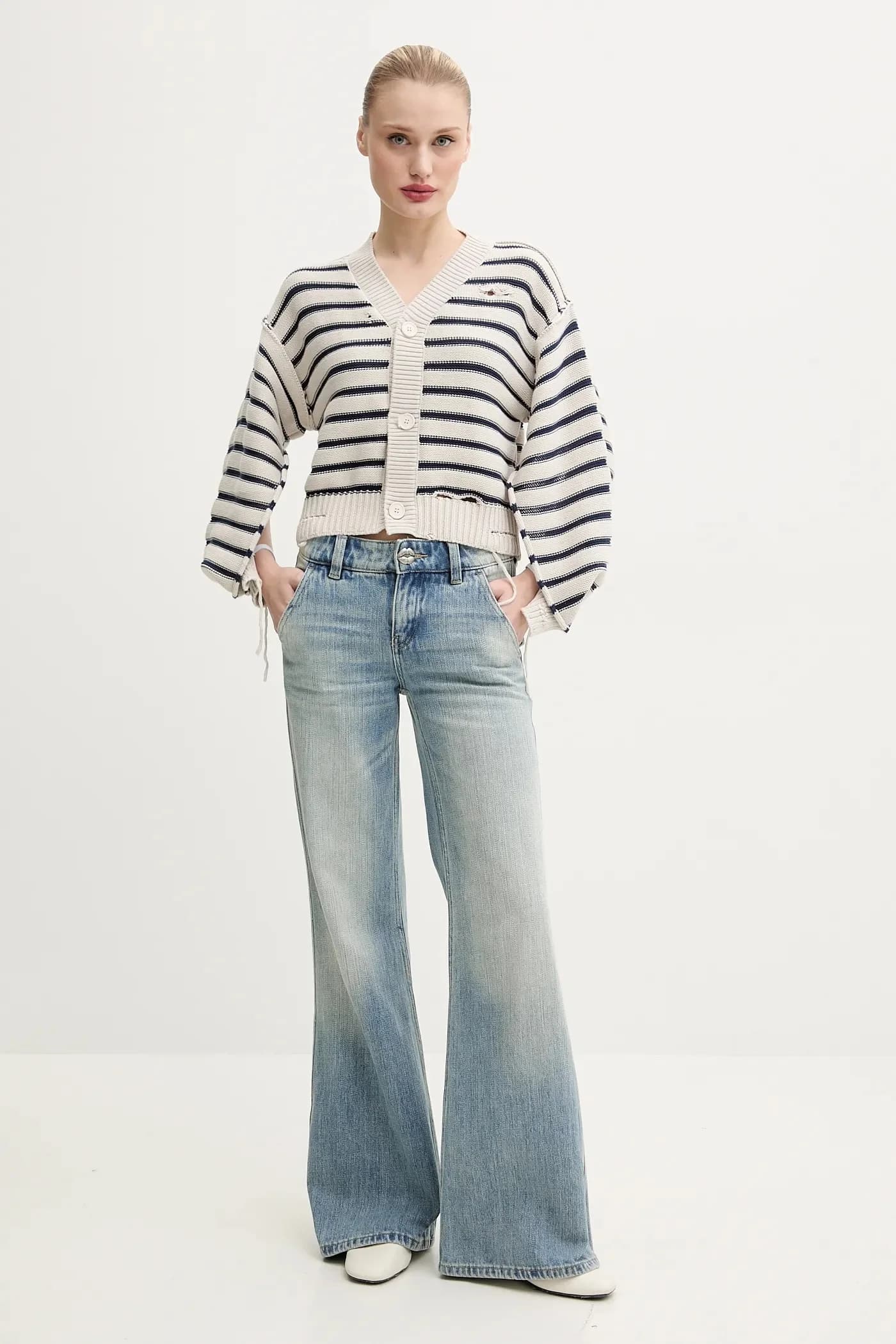 Хлопковый кардиган - фото 2