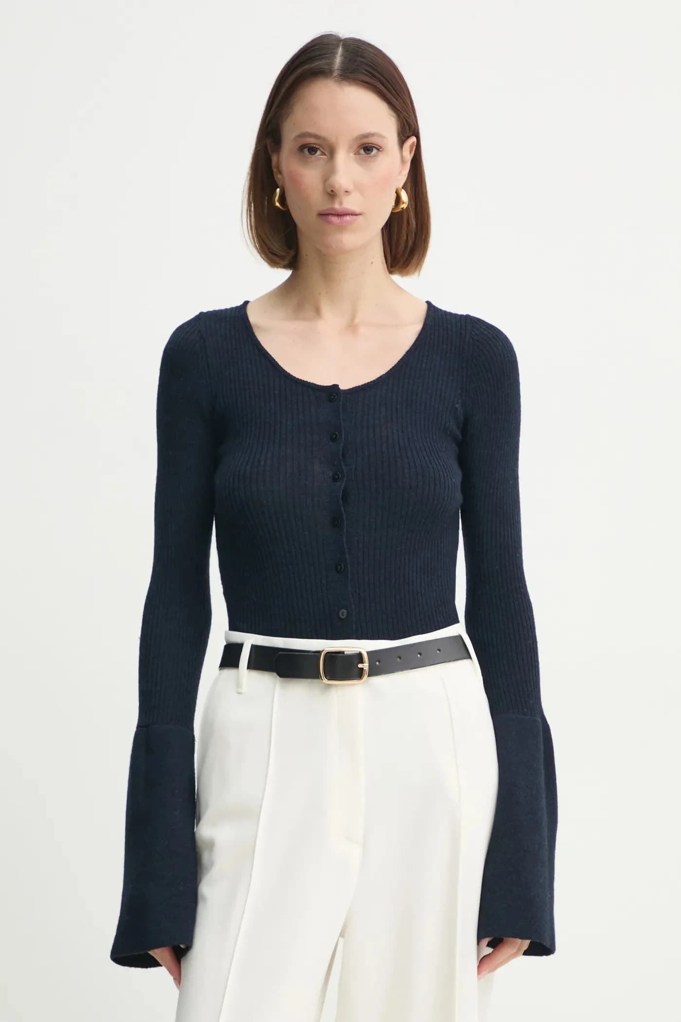 Шерстяной кардиган Лив