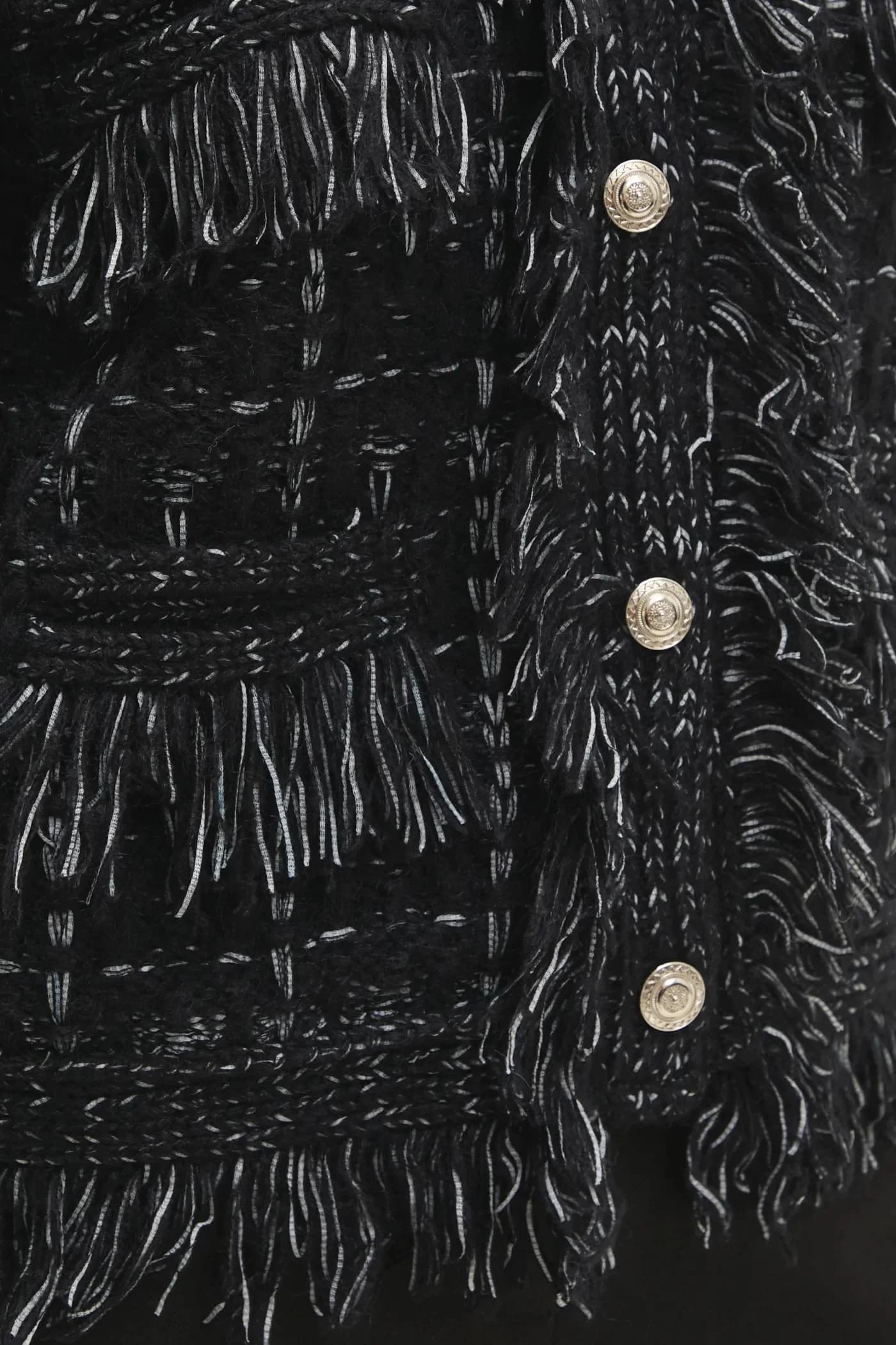 Кардиган из смесовой шерсти - фото 5