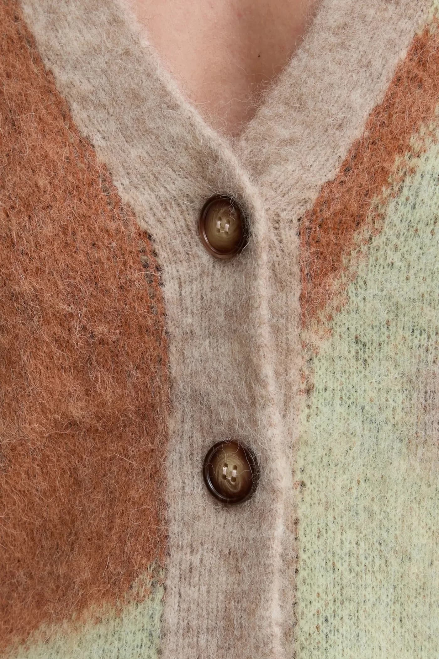 HENNY шерстяной кардиган - фото 5