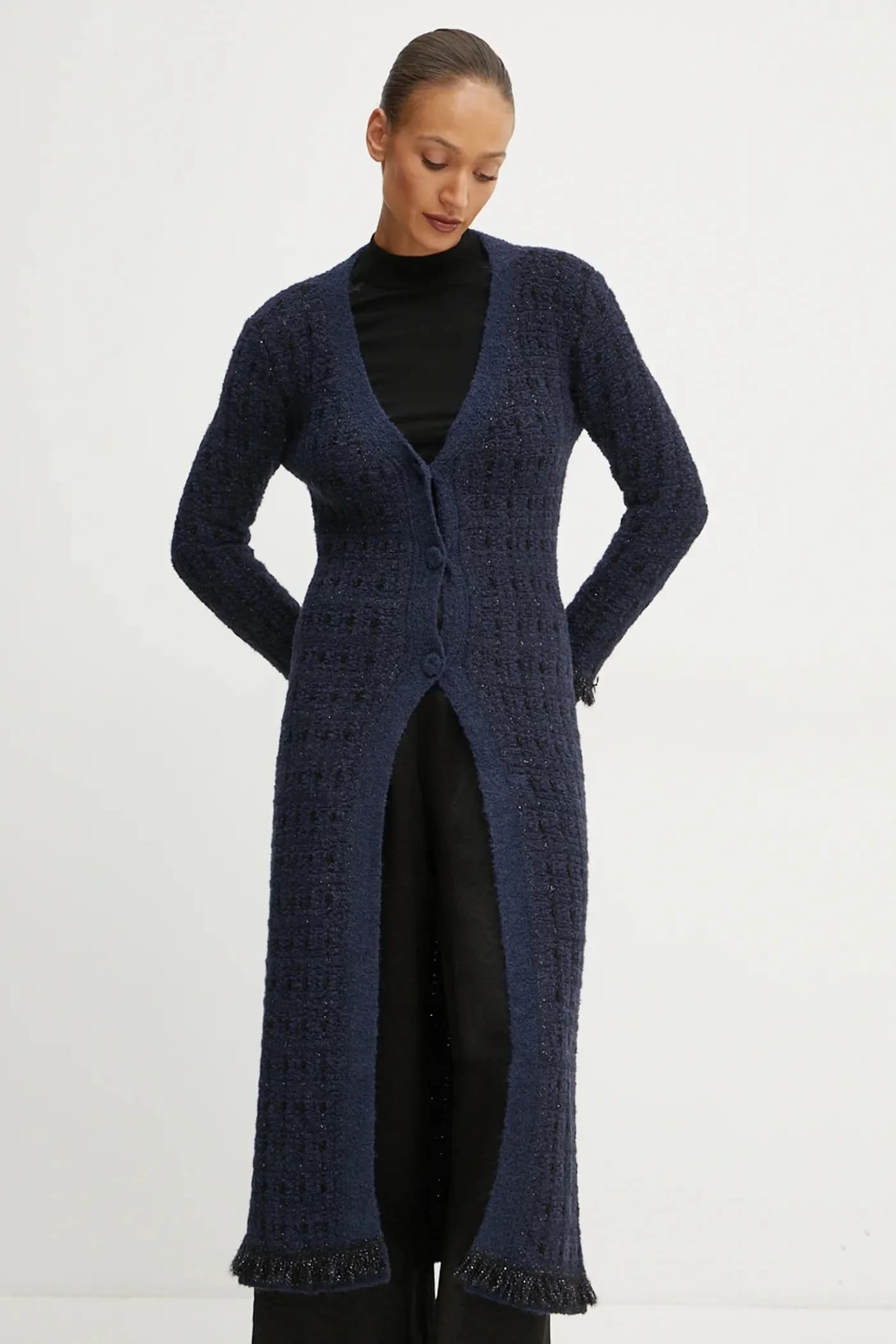 Кардиган из смесовой шерсти