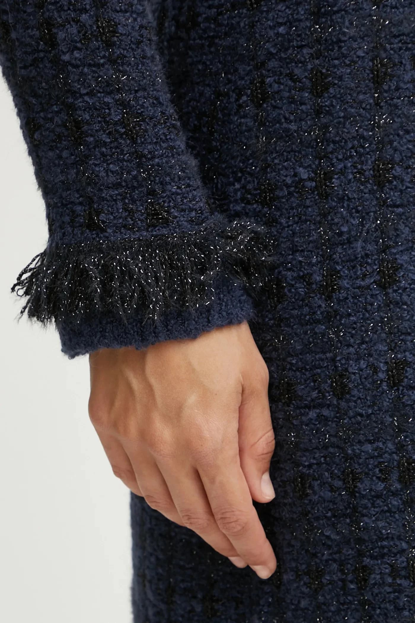 Кардиган из смесовой шерсти - фото 5