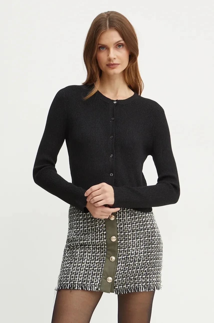 Кардиган из смесовой шерсти - фото 2