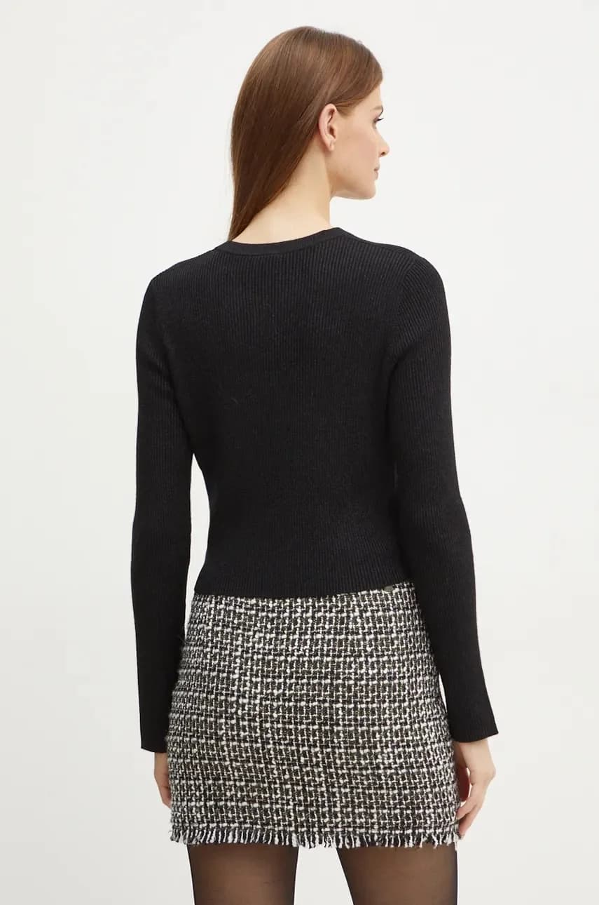 Кардиган из смесовой шерсти - фото 3