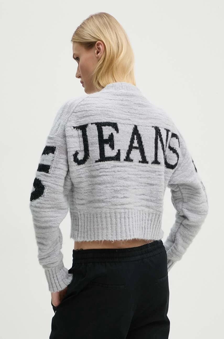 Кардиган из смесовой шерсти - фото 3