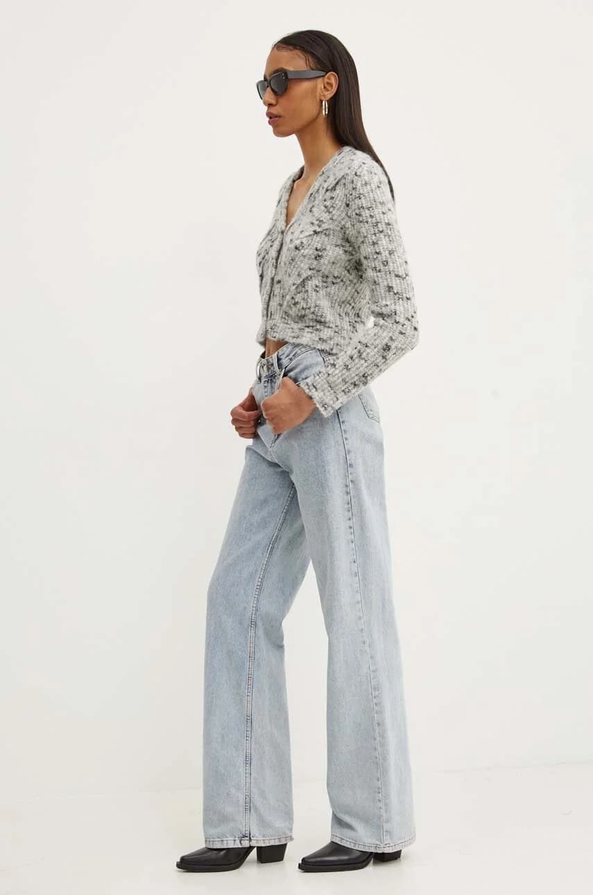 Кардиган из смесовой шерсти - фото 2