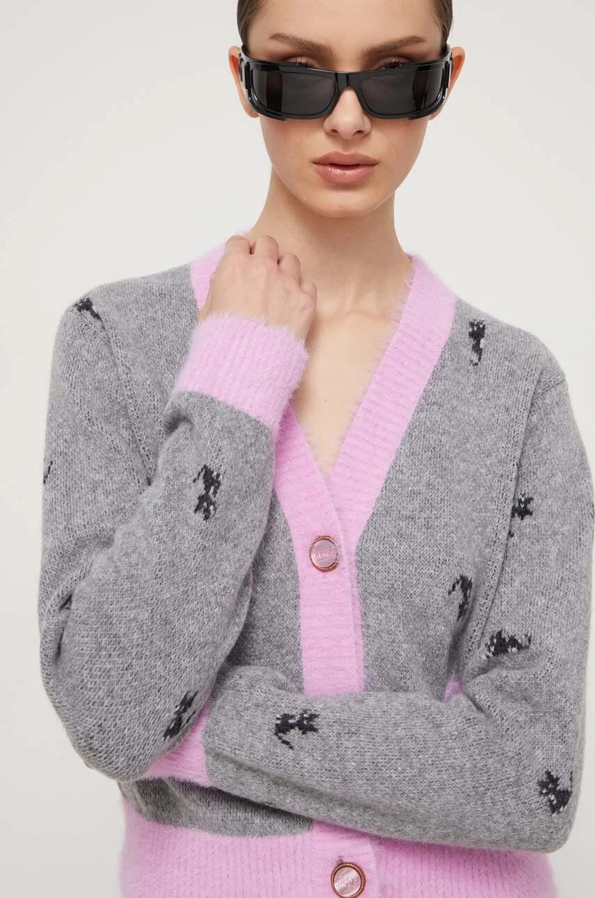 Шерстяной кардиган