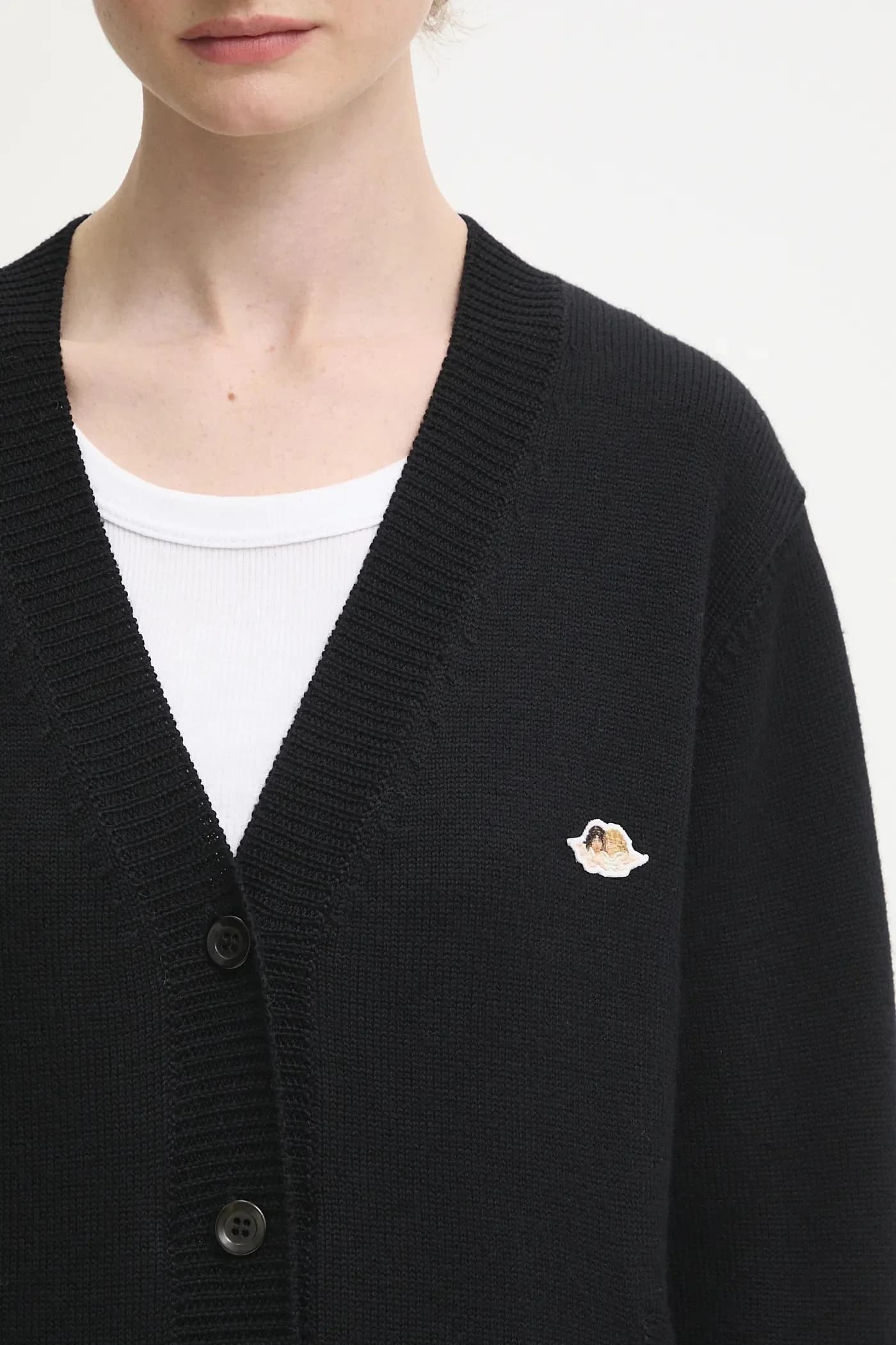 Кардиган из мериносовой шерсти Angel Patch - фото 4