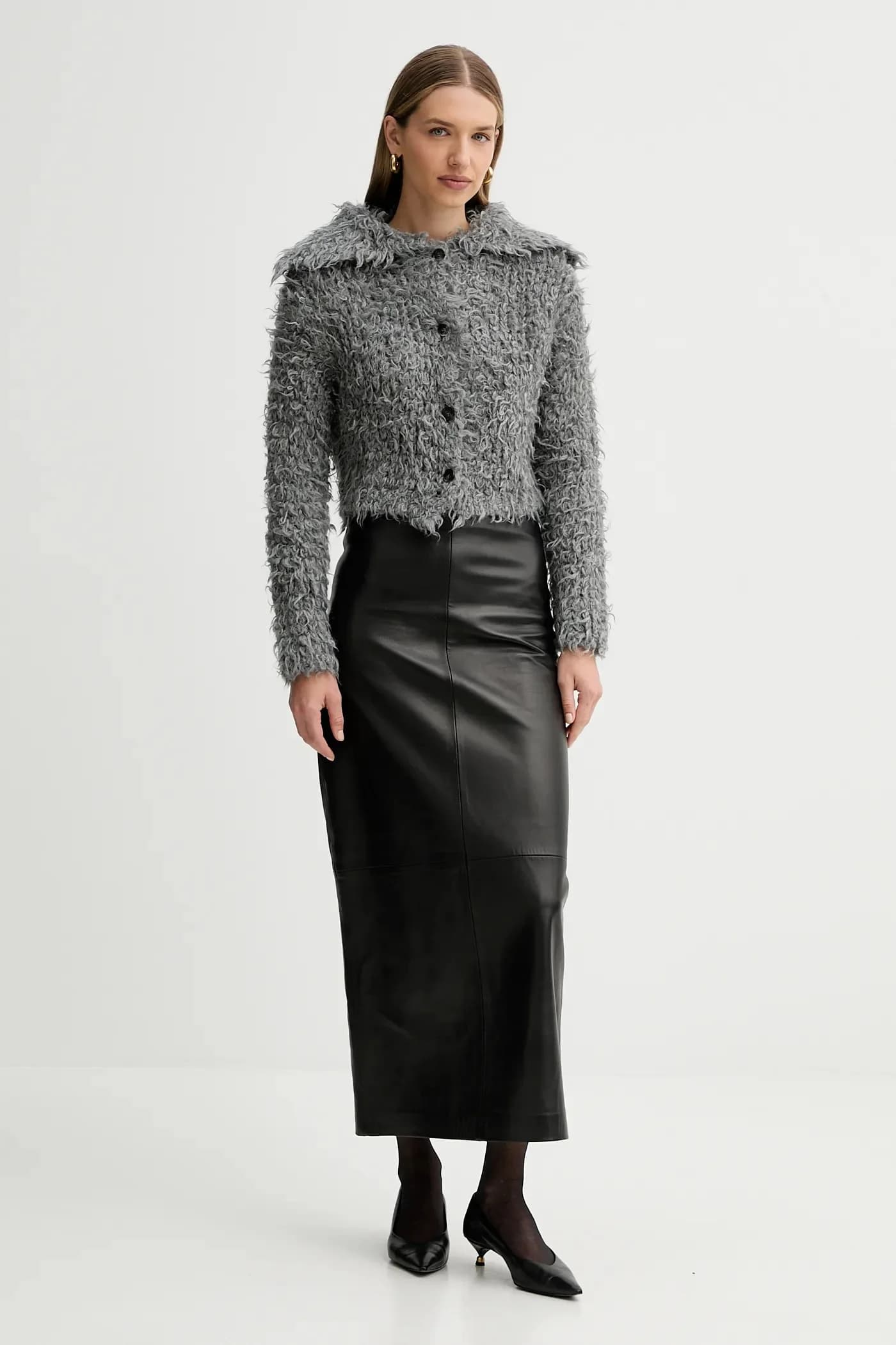 Кардиган с шерстью - фото 2